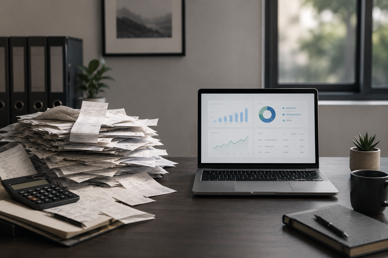 manual bookkeeping